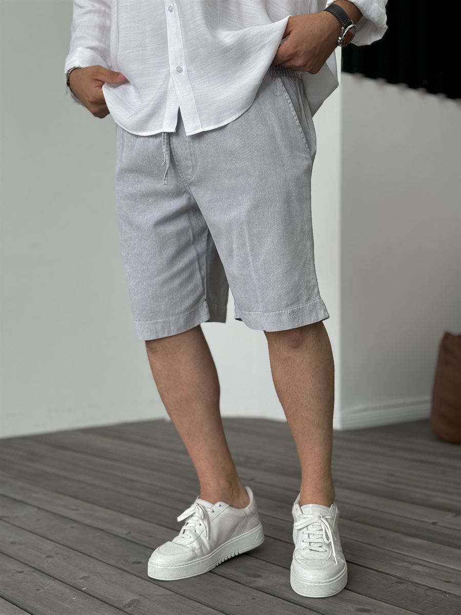 RS Embroidered Washed Shorts