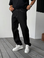 Stitched Baggy Jean