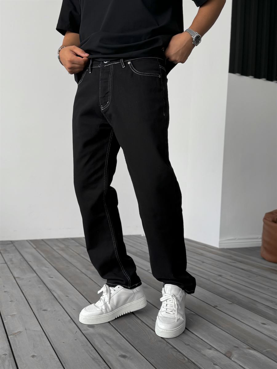 Stitched Baggy Jean