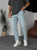 Raw Hem Distressed Boyfriend
