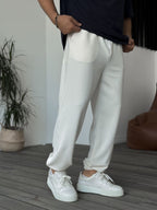 Elasticated Cotton Sweatpants