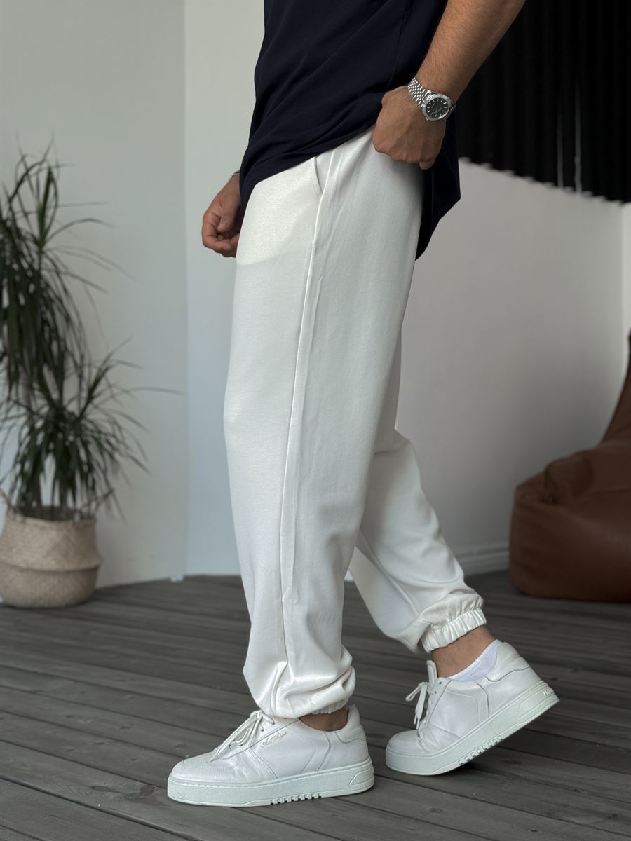 Elasticated Cotton Sweatpants