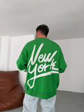 New York Knitted Sweatshirt