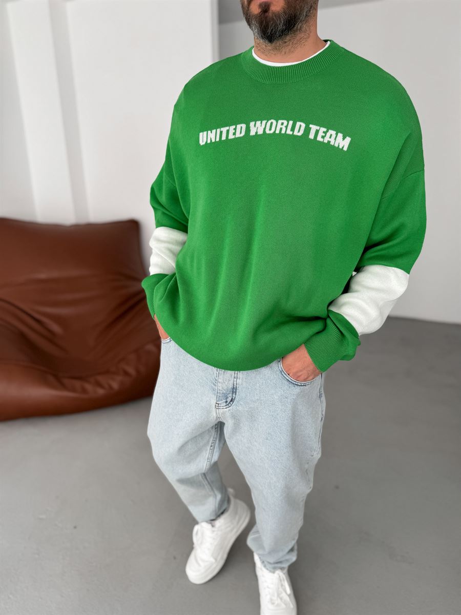 New York Knitted Sweatshirt