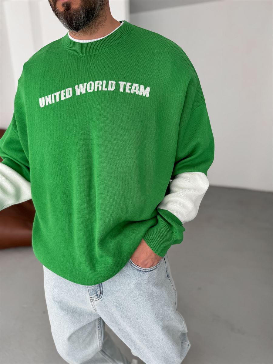 New York Knitted Sweatshirt