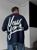 New York Knitted Sweatshirt
