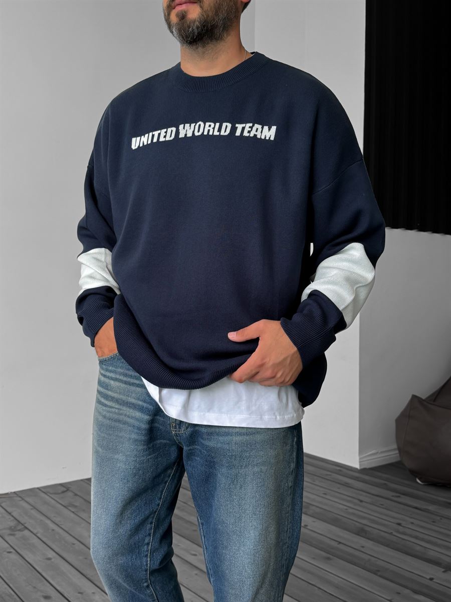 New York Knitted Sweatshirt