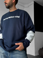 New York Knitted Sweatshirt