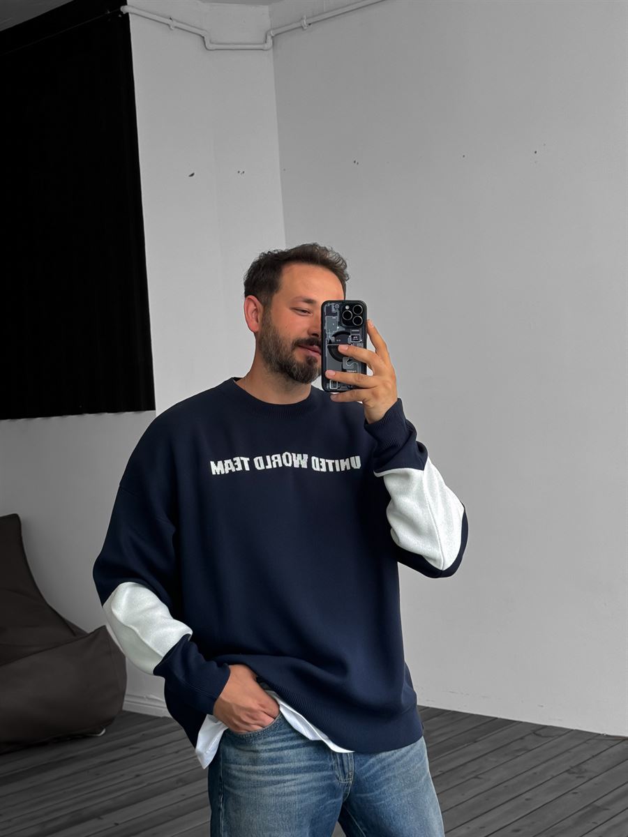 New York Knitted Sweatshirt