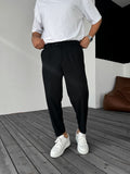 Trousers with Folded Hem
