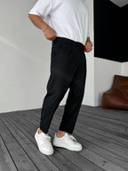 Trousers with Folded Hem