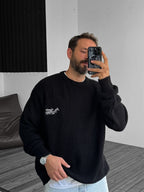 Los Angeles Embroidered Knitted Sweater