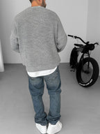 Los Angeles Embroidered Knitted Sweater