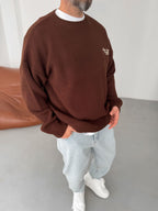 Los Angeles Embroidered Knitted Sweater