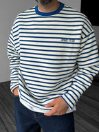 Royal Striped Sweatshirt