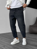Black Washed Effect Boyfriend KE-246