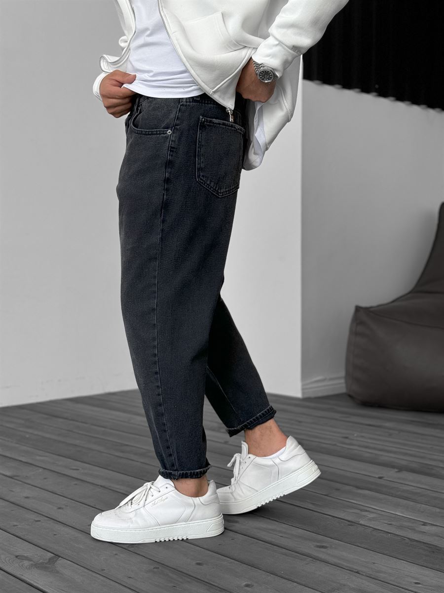 Black Washed Effect Boyfriend KE-246