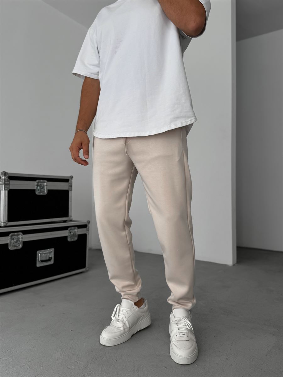 Elasticated Relaxed Basic Sweatpants