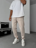 Elasticated Relaxed Basic Sweatpants