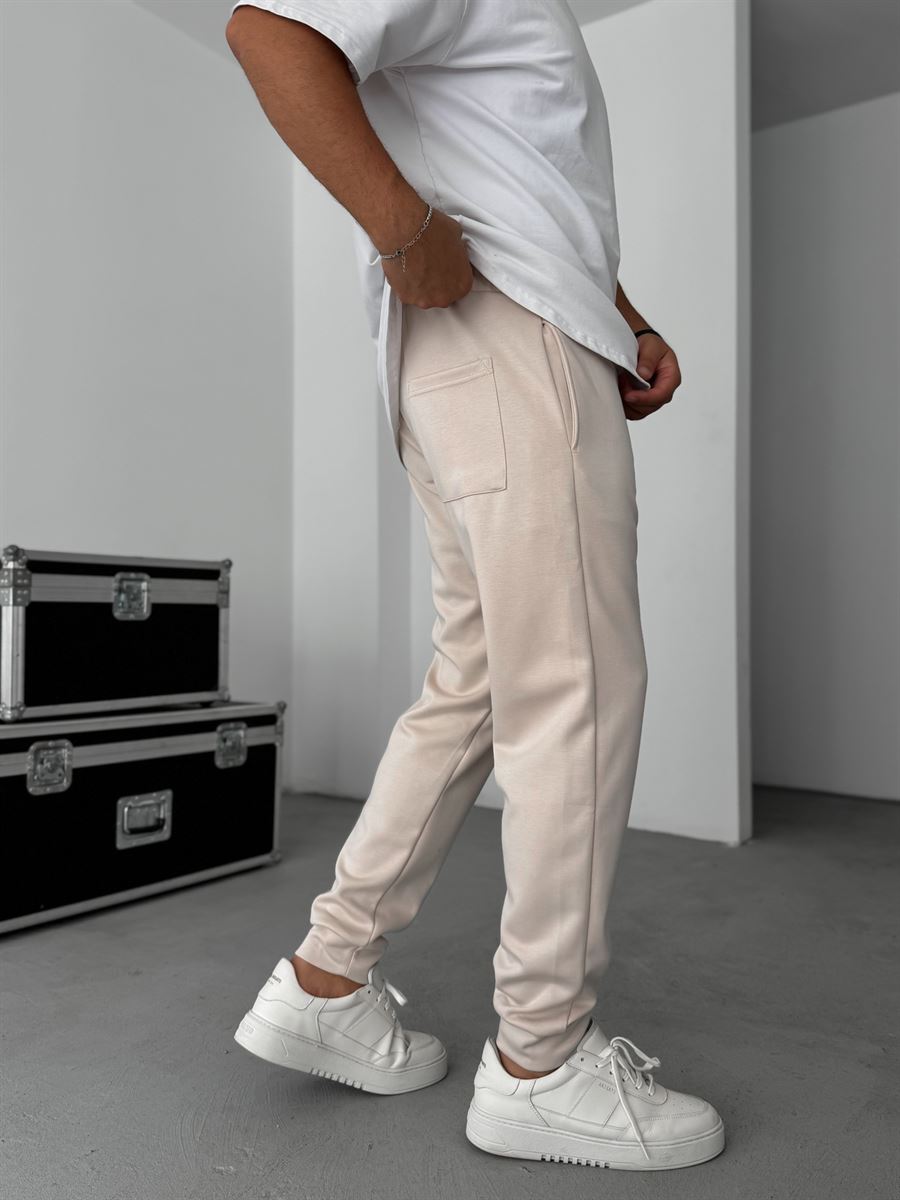 Elasticated Relaxed Basic Sweatpants