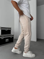Elasticated Relaxed Basic Sweatpants