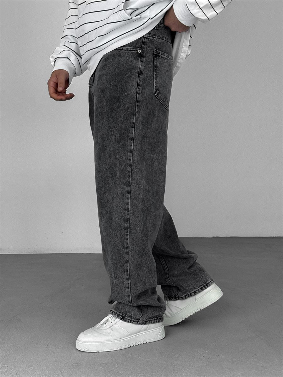 Washed Baggy Jean