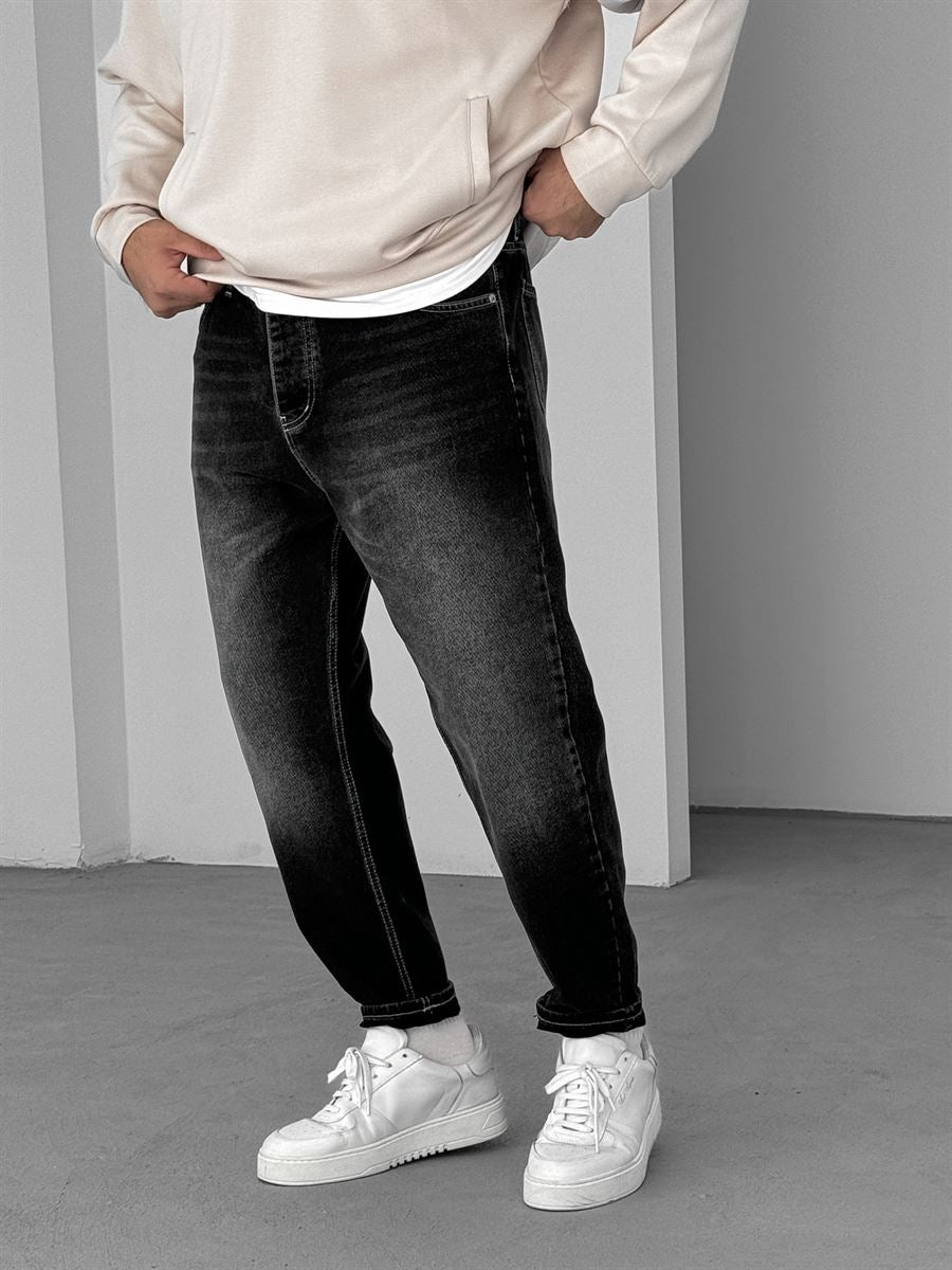 Stitched Washed Boyfriend