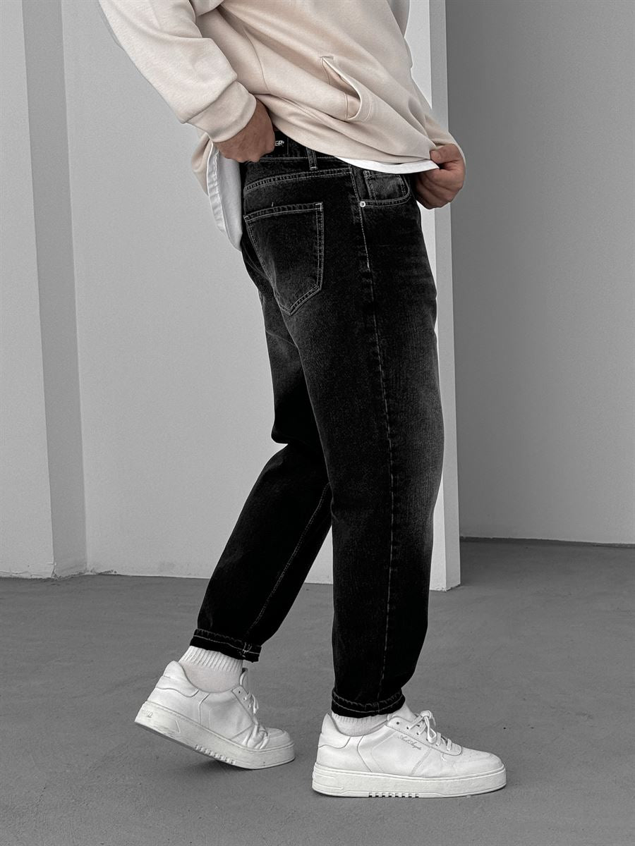 Stitched Washed Boyfriend