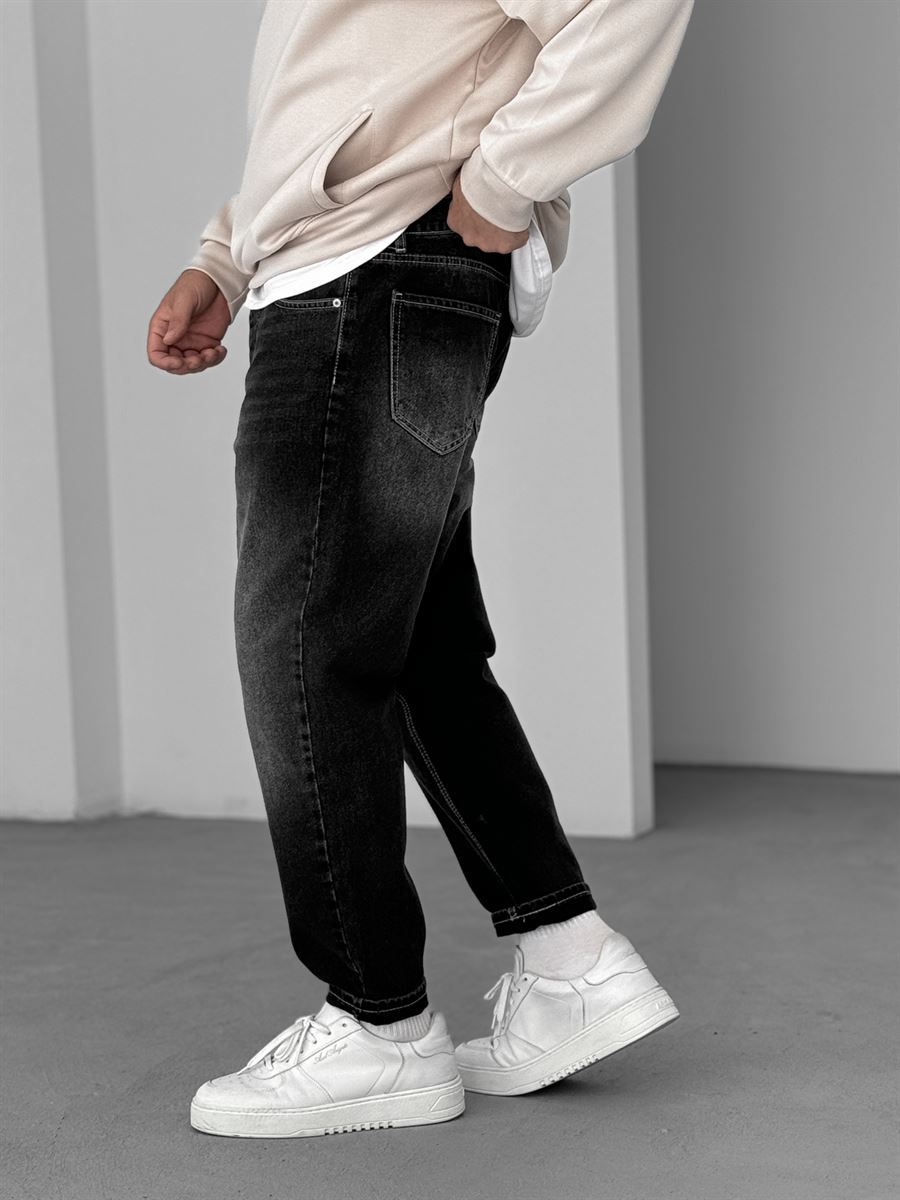 Stitched Washed Boyfriend