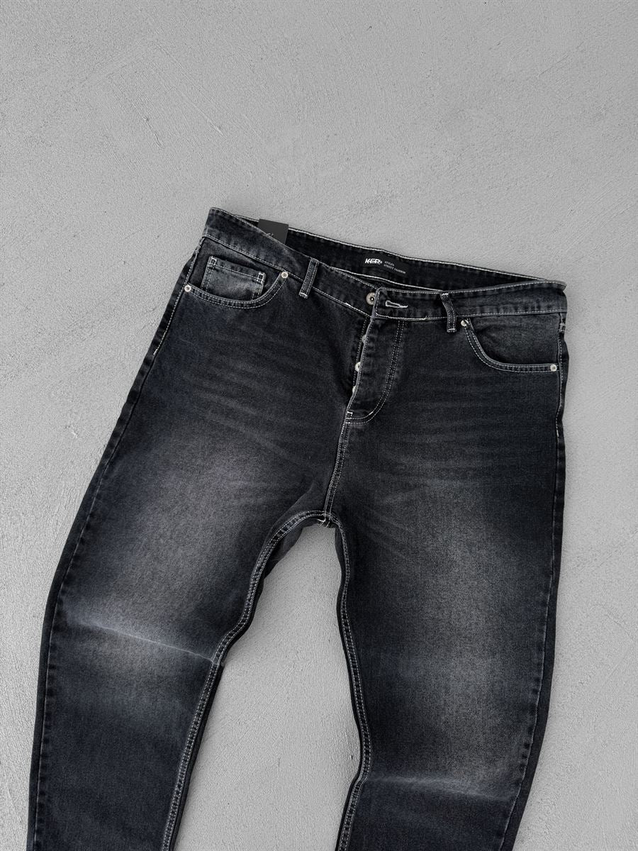 Stitched Washed Boyfriend