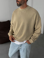 Washed Basic Sweatshirt