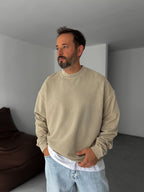 Washed Basic Sweatshirt