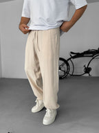 Double Fabric Baggy Pants