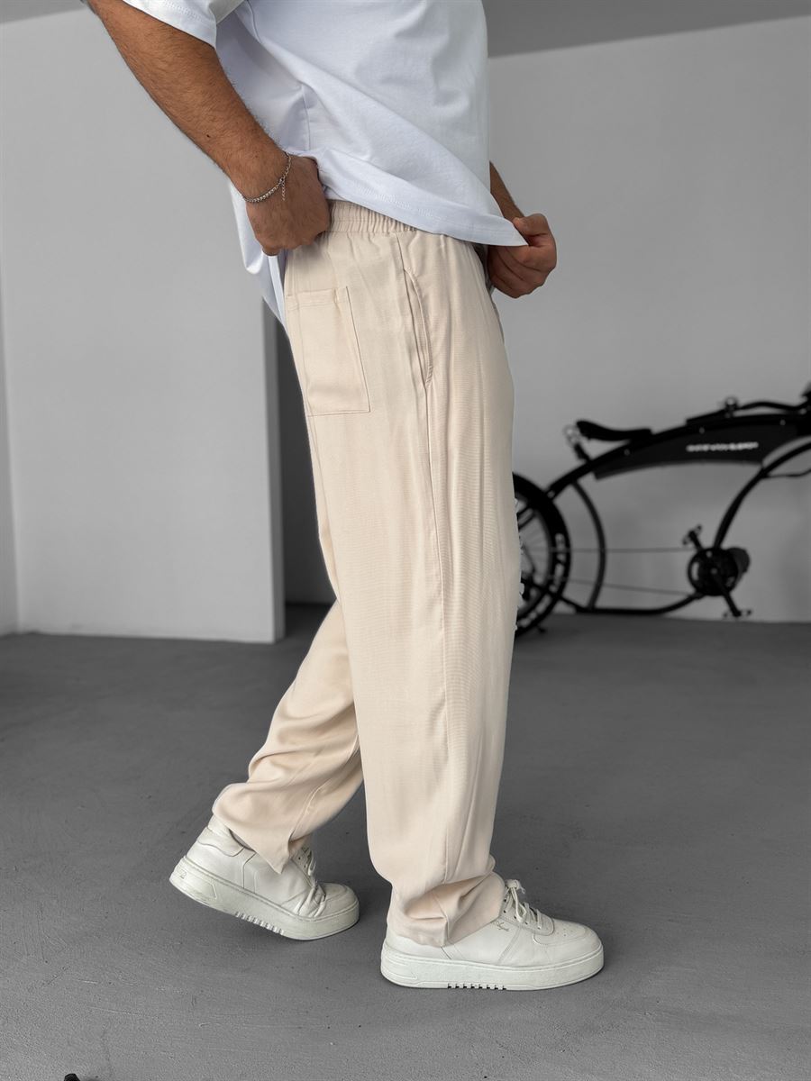 Double Fabric Baggy Pants