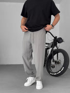 Double Fabric Baggy Pants