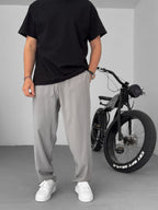 Double Fabric Baggy Pants