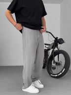 Double Fabric Baggy Pants