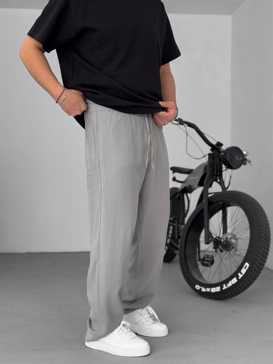 Double Fabric Baggy Pants