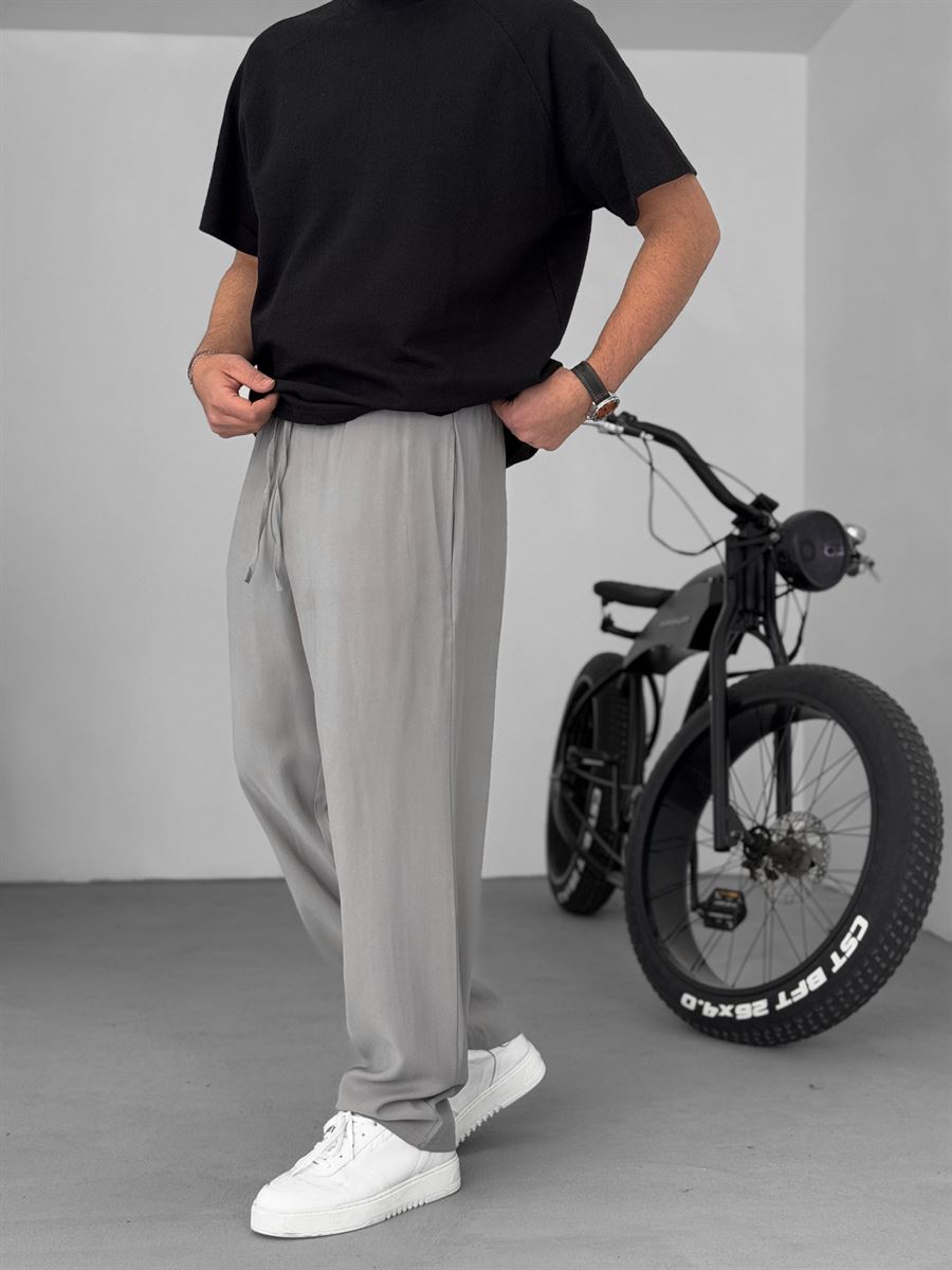 Double Fabric Baggy Pants