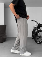 Double Fabric Baggy Pants