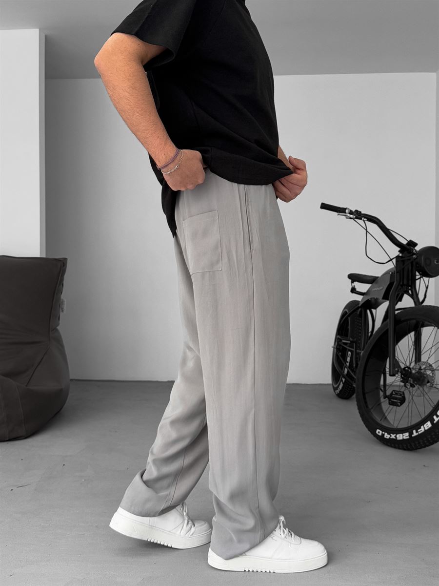 Double Fabric Baggy Pants