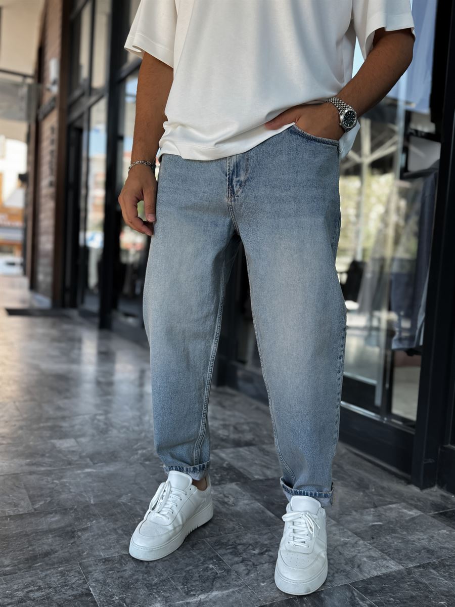 Ice Blue Wash Boyfriend DF-3477