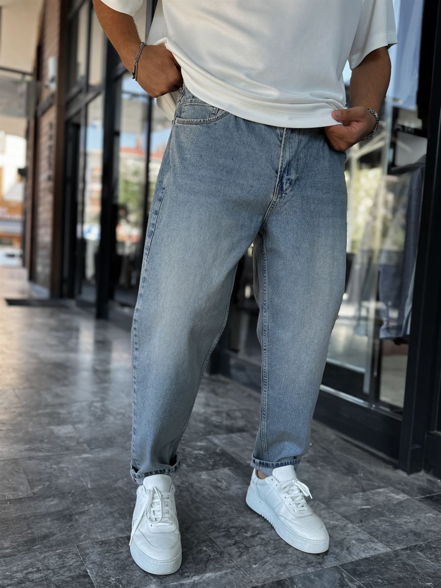 Ice Blue Wash Boyfriend DF-3477