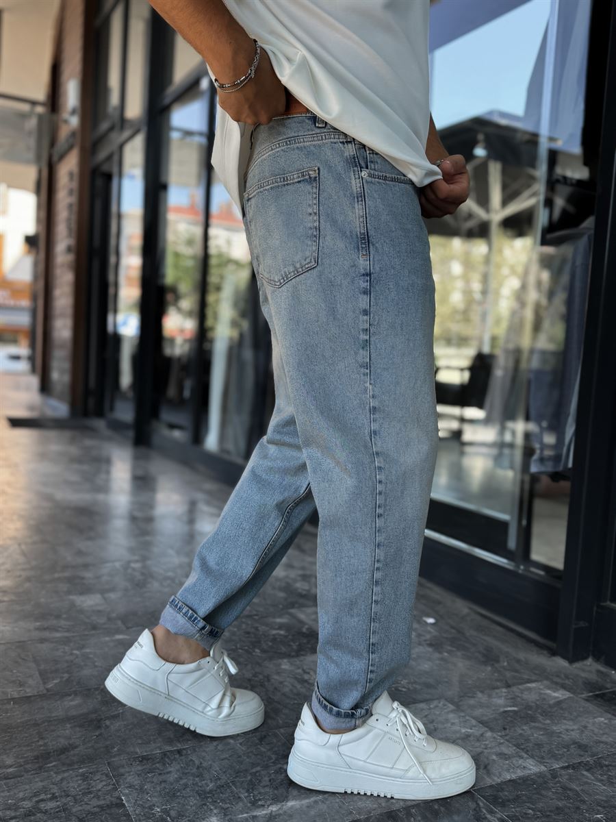 Ice Blue Wash Boyfriend DF-3477