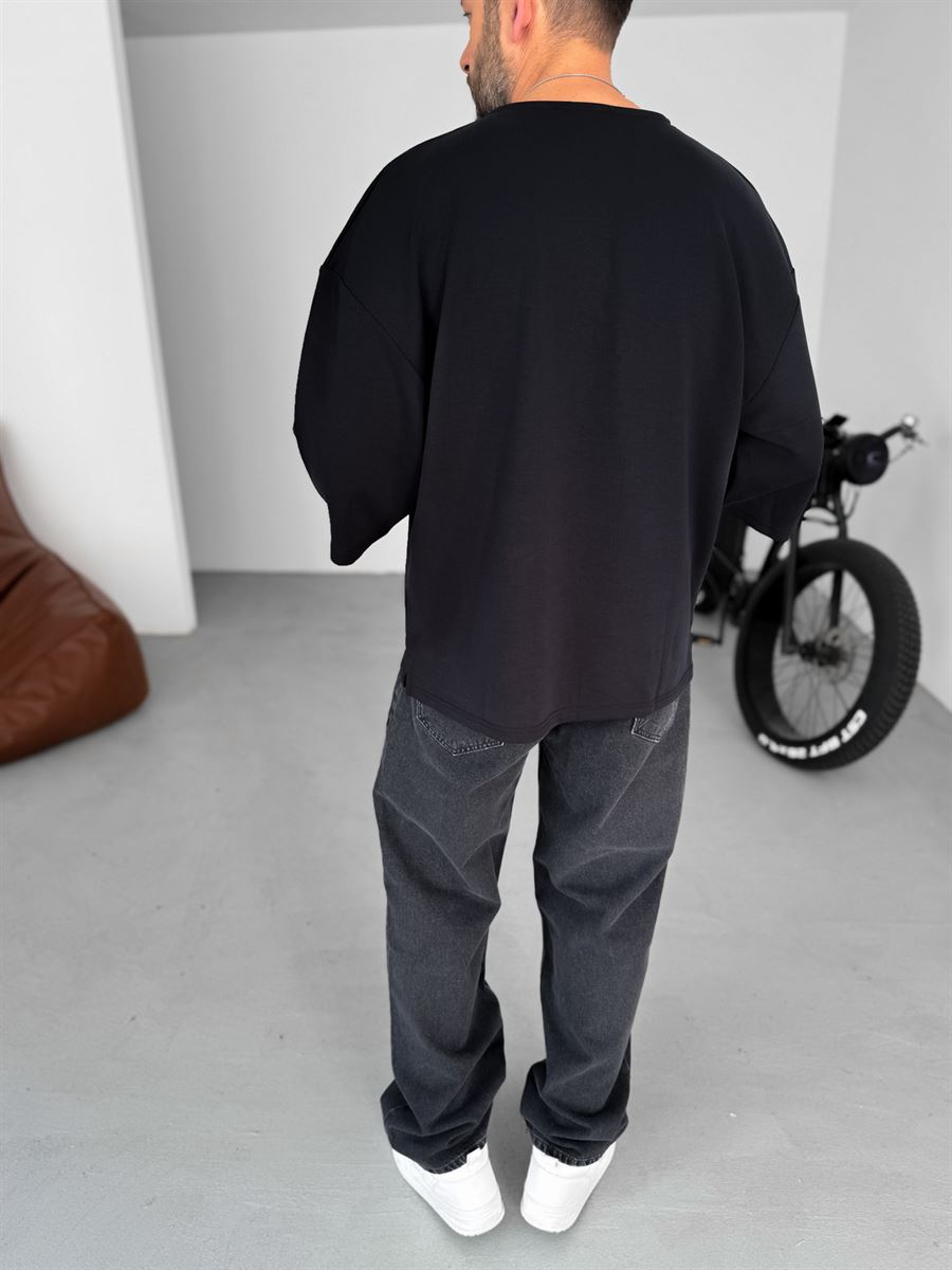 Lycra Elbow-Length Sleeve T-Shirt