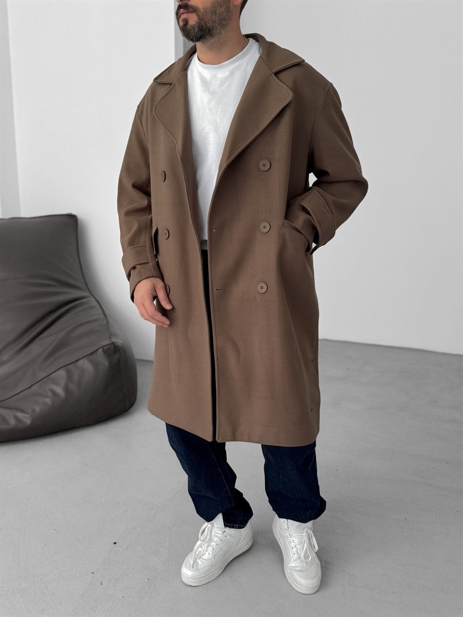 Oversize Cashmere Blend Coat