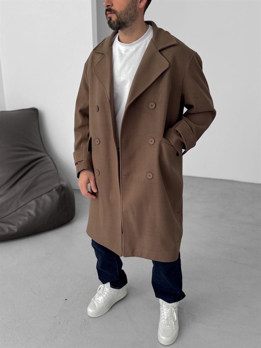 Oversize Cashmere Blend Coat