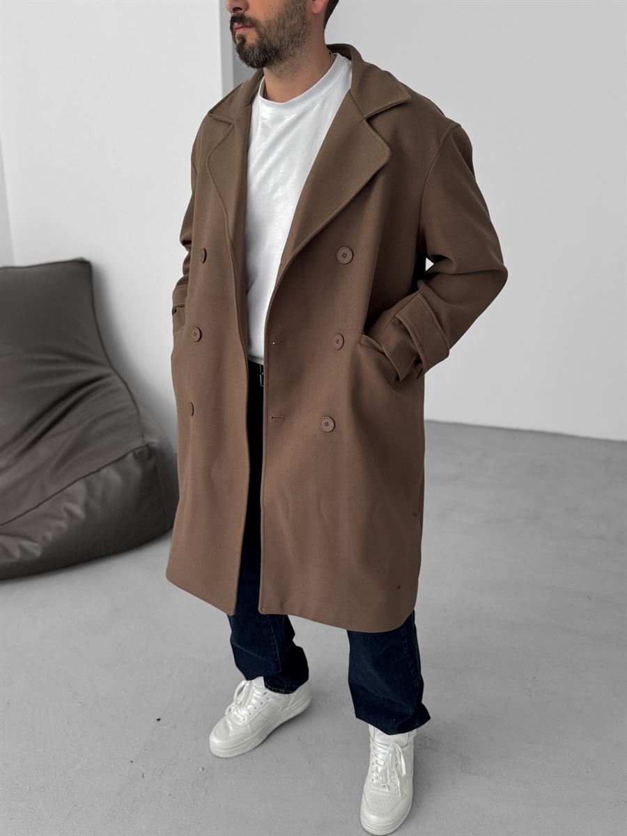 Oversize Cashmere Blend Coat