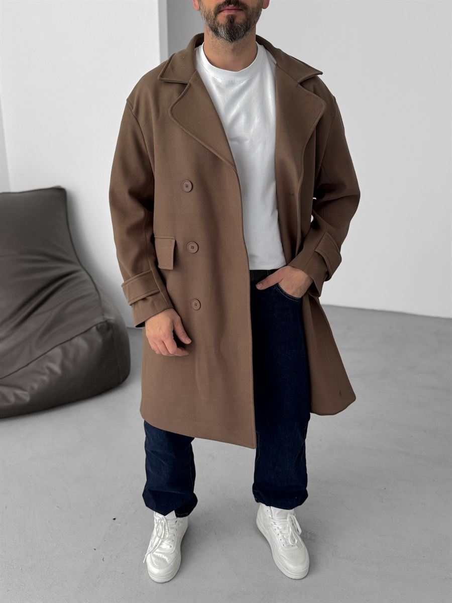 Oversize Cashmere Blend Coat