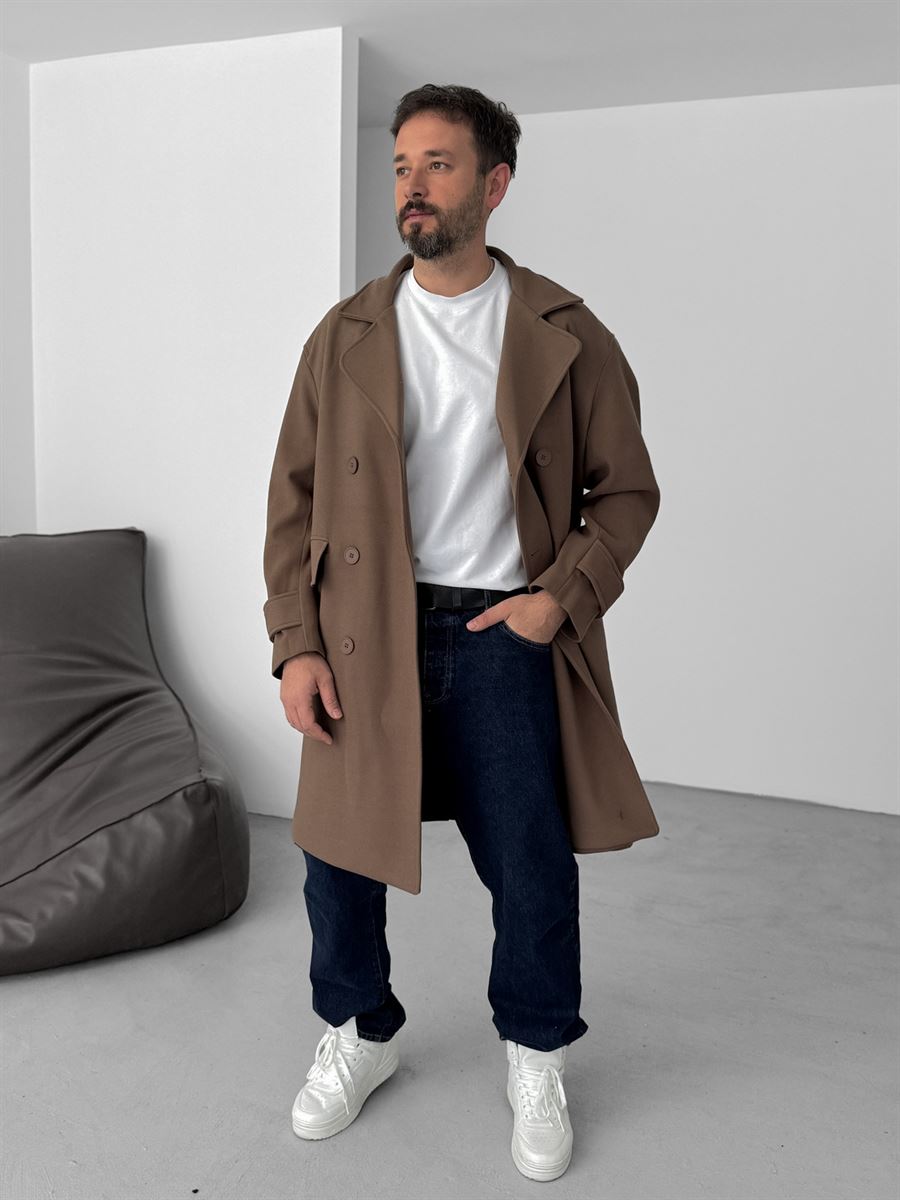 Oversize Cashmere Blend Coat
